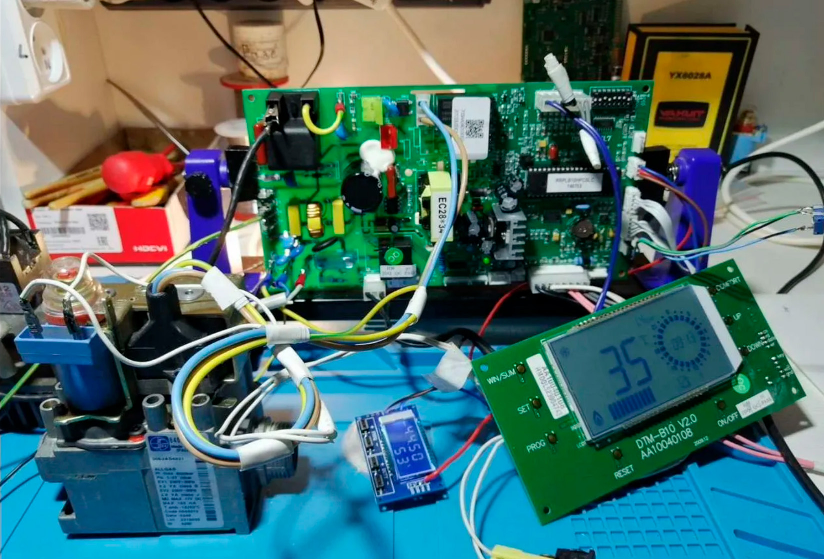 Ремонт платы управления газовым котлом